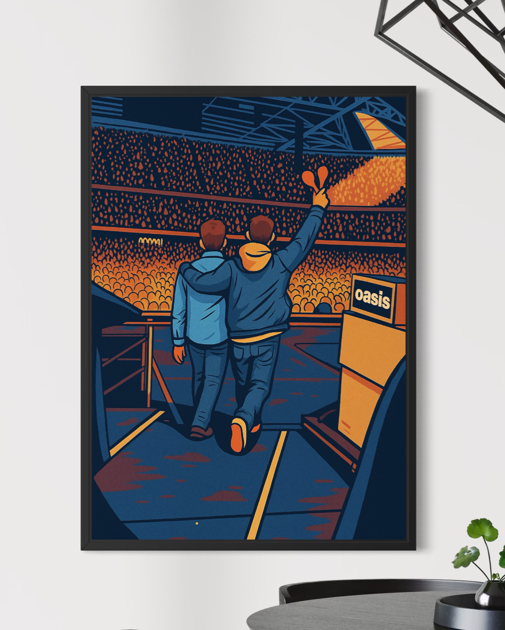 Oasis Live'25 Poster - Oasis Inspired Print