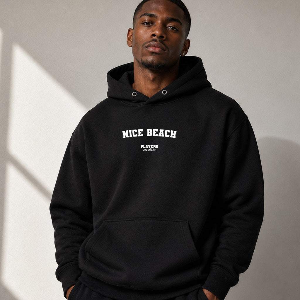 Nice Beach Men's Hoodie