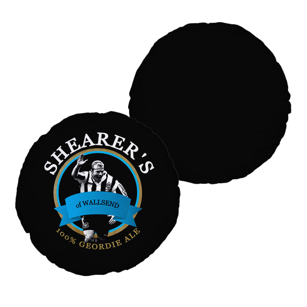 Newcastle Alan Shearer - Football Legends - Circle Cushion 14"