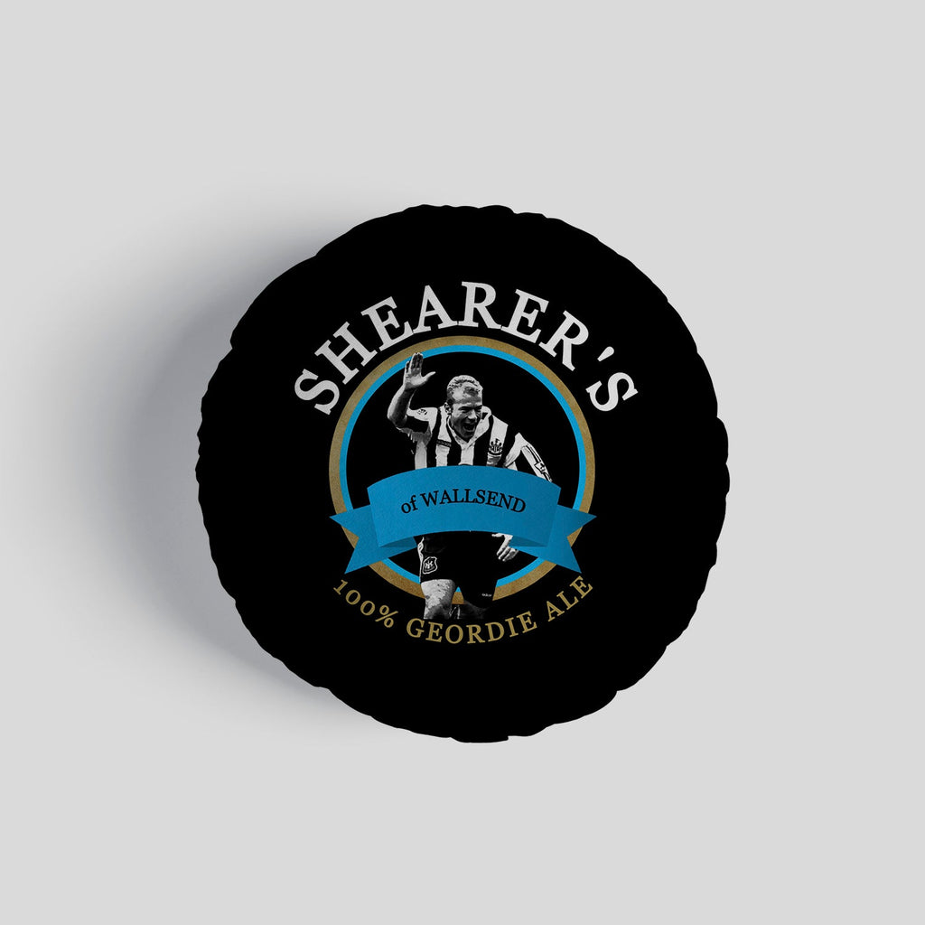Newcastle Alan Shearer - Football Legends - Circle Cushion 14"