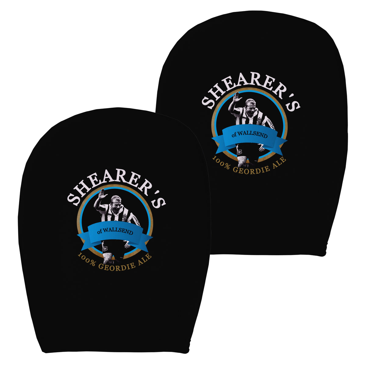 Newcastle Alan Shearer_- Football Legends - Headrest Cover