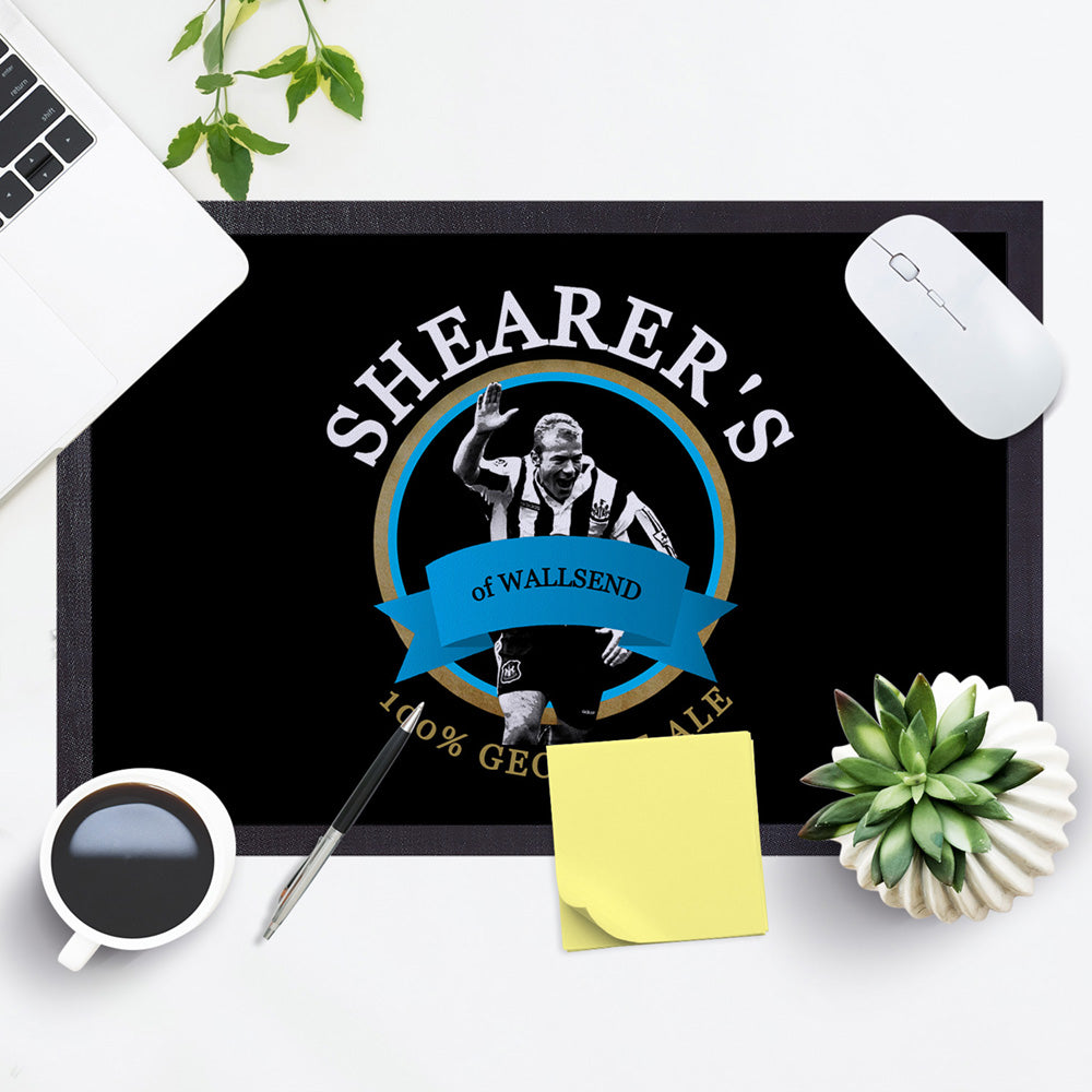 Newcastle alan shearer_ - Football Legends - Door Mat -60cm X 40cm