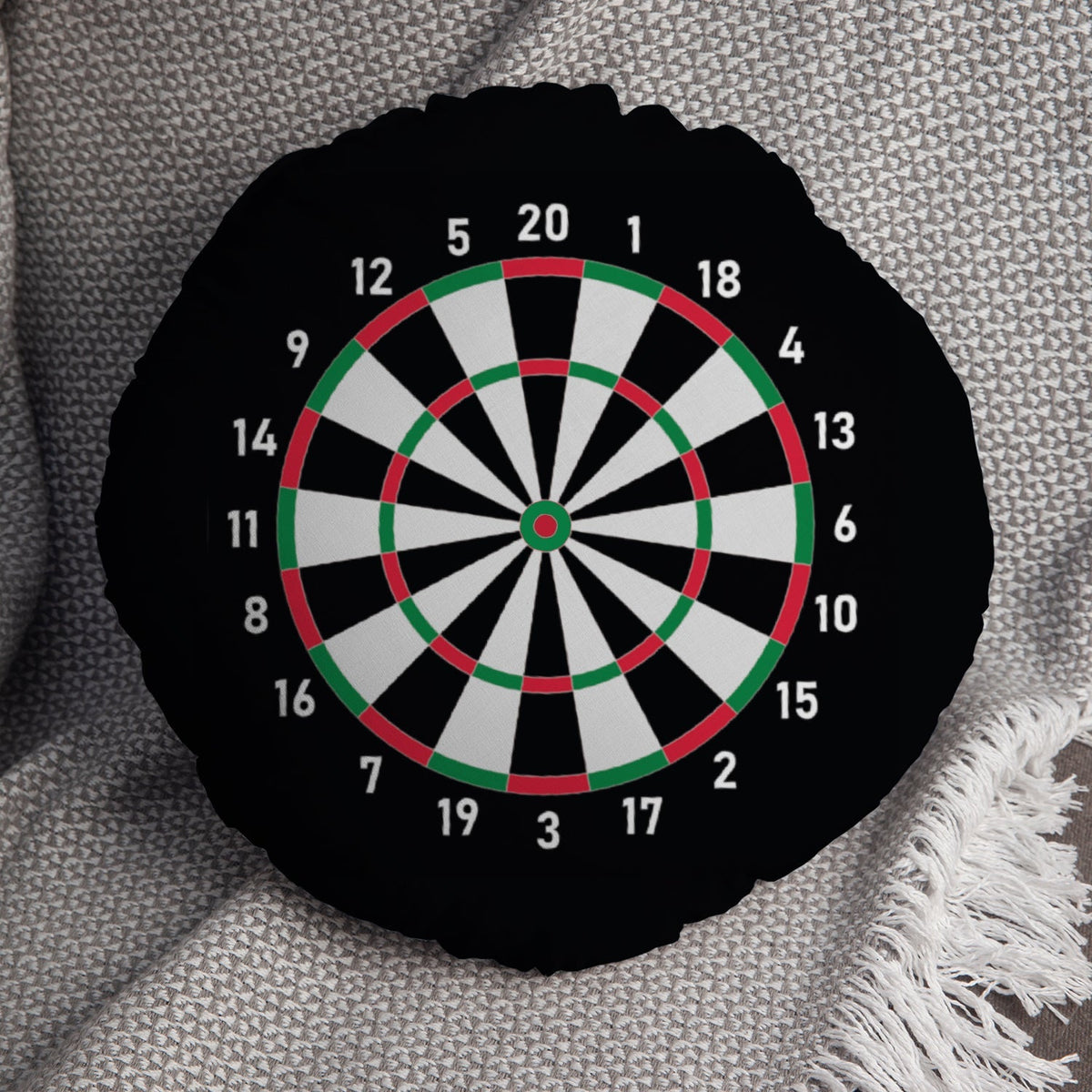 Dart Board - 14" Round Throw Cushion
