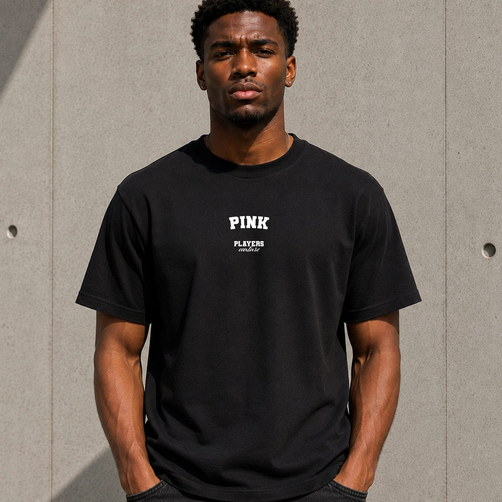 Pink Men's T-Shirt