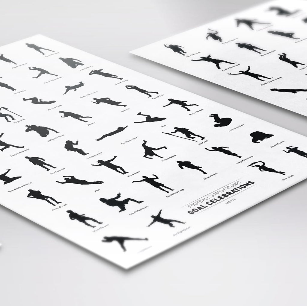 Football's Greatest Goal Celebrations Print