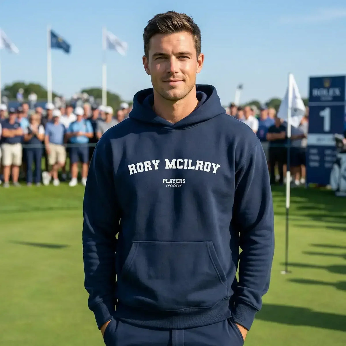 Rory McIlroy Men's Casual Hoodie