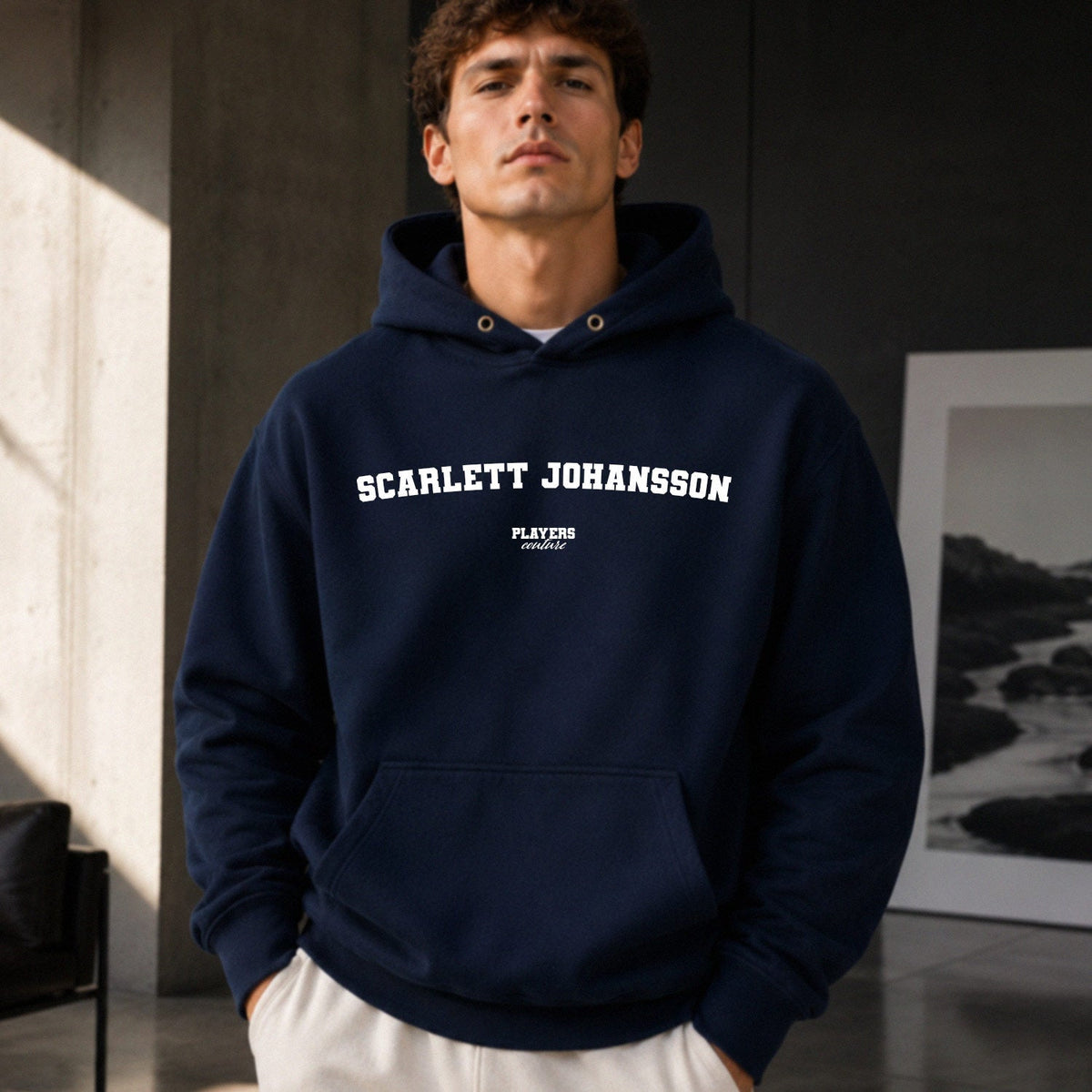 Scarlett Johansson Men's Hoodie