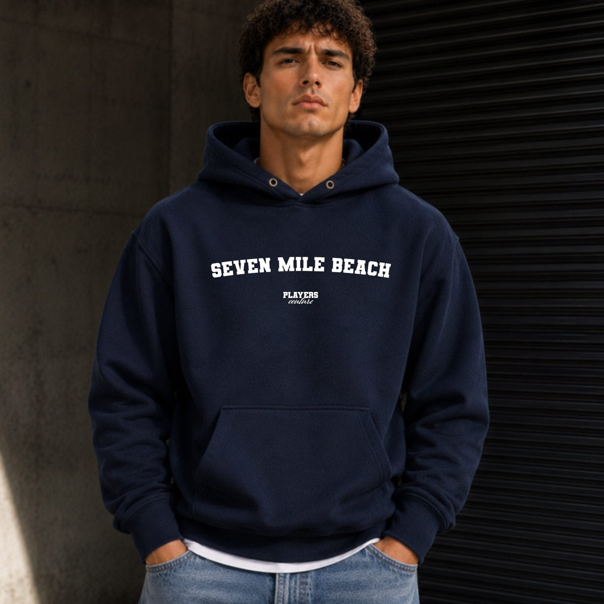 Seven Mile Beach Men's Hoodie