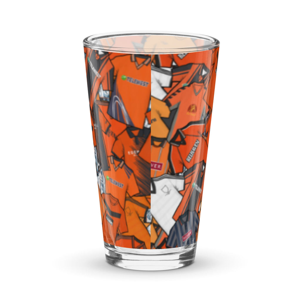 Dundee Utd Retro Inspired Jerseys Shaker Pint Glass