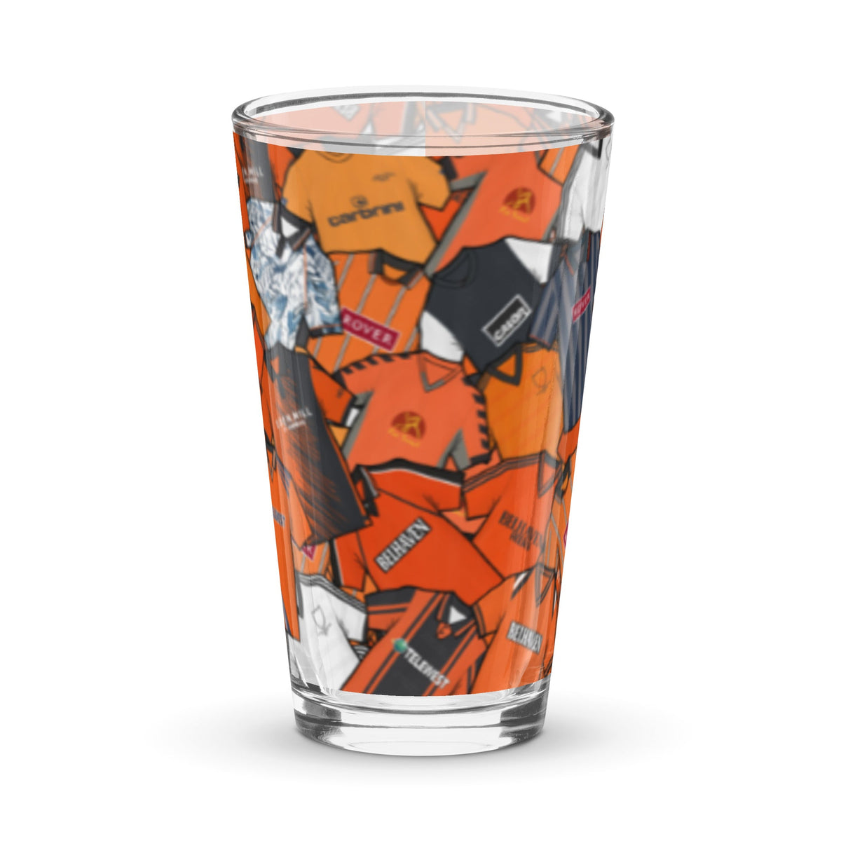 Dundee Utd Retro Inspired Jerseys Shaker Pint Glass