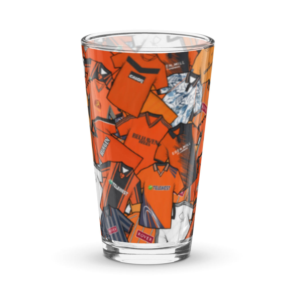 Dundee Utd Retro Inspired Jerseys Shaker Pint Glass