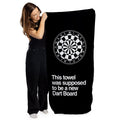 This Towel was Supposed to be a New Dart Board - Darts Beach Towel - 150cm x 75cm