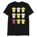 Watford Retro Shirts Illustrated Football T-Shirt