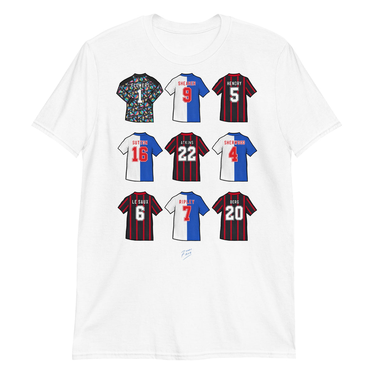 Legends of Blackburn 1994/95 Unisex T-Shirt Football Inspired