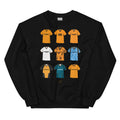 Wolverhampton Retro Shirts Unisex Themed Sweatshirt (9 Classic Shirt Artwork)