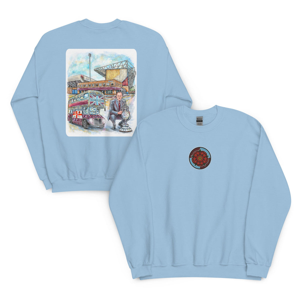 Burnley Inspired Spirit Of The Clarets Football Unisex Sweatshirt