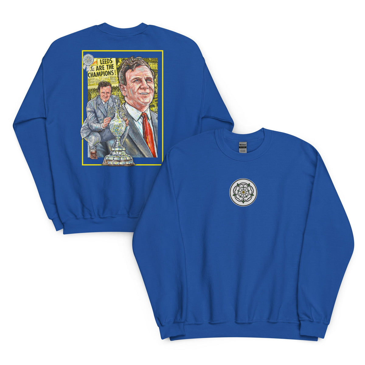 Don Revie Inspired Leeds Legend Title Winner 1974 Unisex Sweatshirt