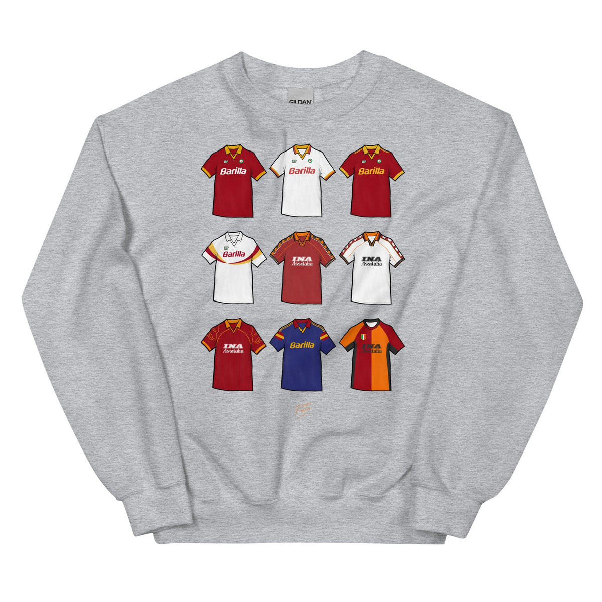 Roma Retro Themed Unisex Sweatshirt