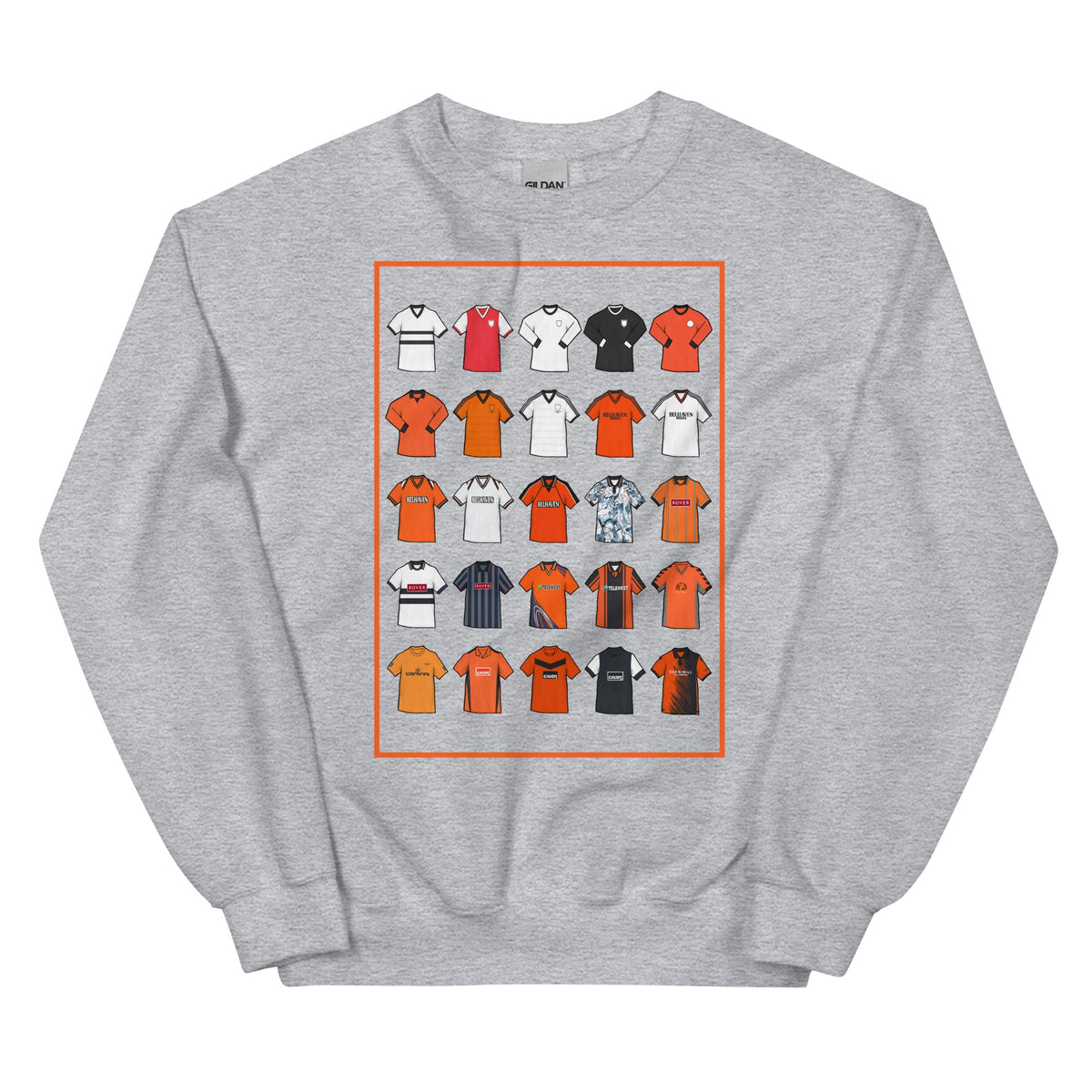 Dundee Utd Classics Inspired Football Unisex Sweatshirt