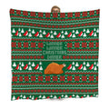 Winner Winner, Christmas Dinner - Xmas Jumper - Fleece Blanket
